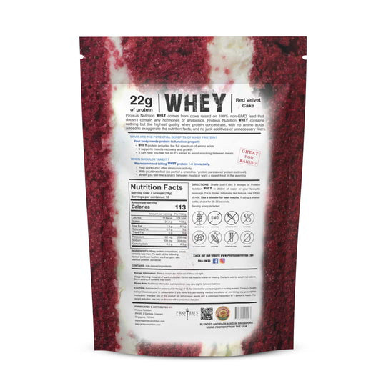 WHEY Red Velvet Cake
