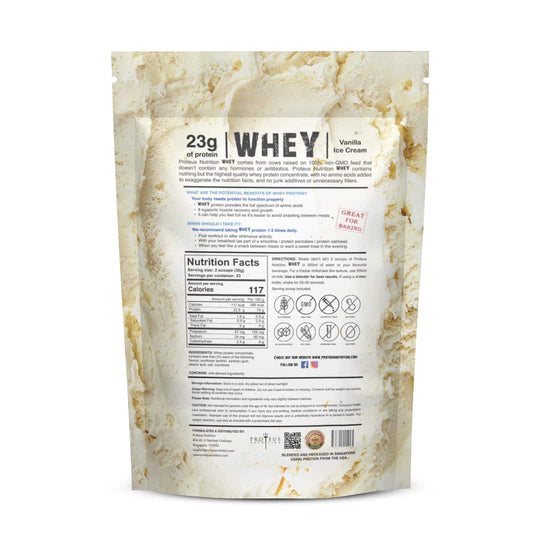 WHEY Vanilla Ice Cream