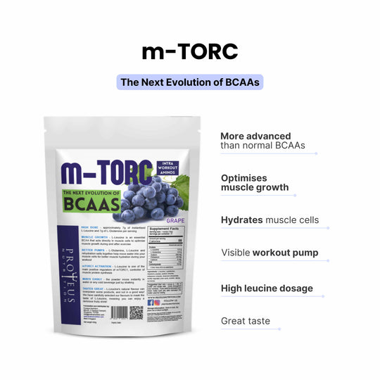 mTORC BCAAs Intra-Workout Drink Grape