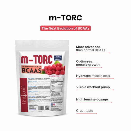 mTORC BCAAs Intra-Workout Drink Raspberry