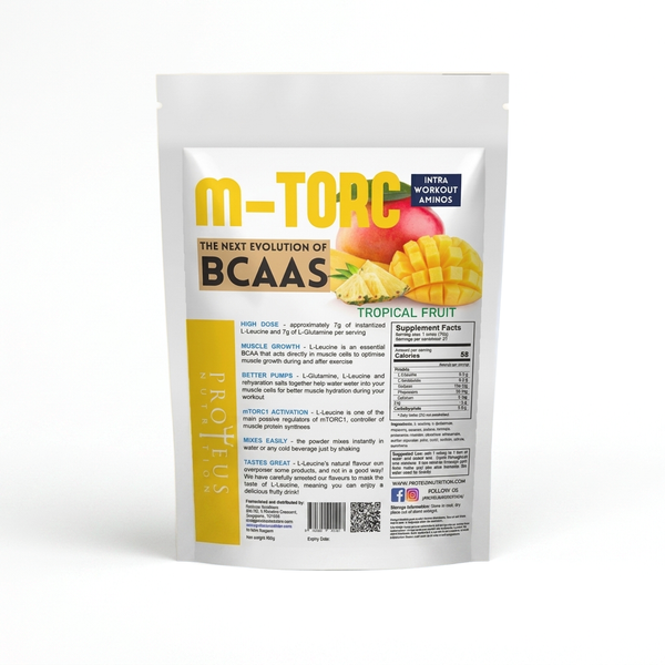 mTORC BCAAs Intra-Workout Drink Tropical Fruit