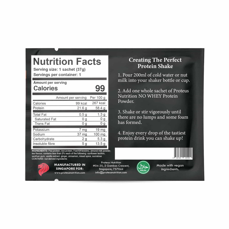 NOWHEY 100% Vegan Protein Sample Pack