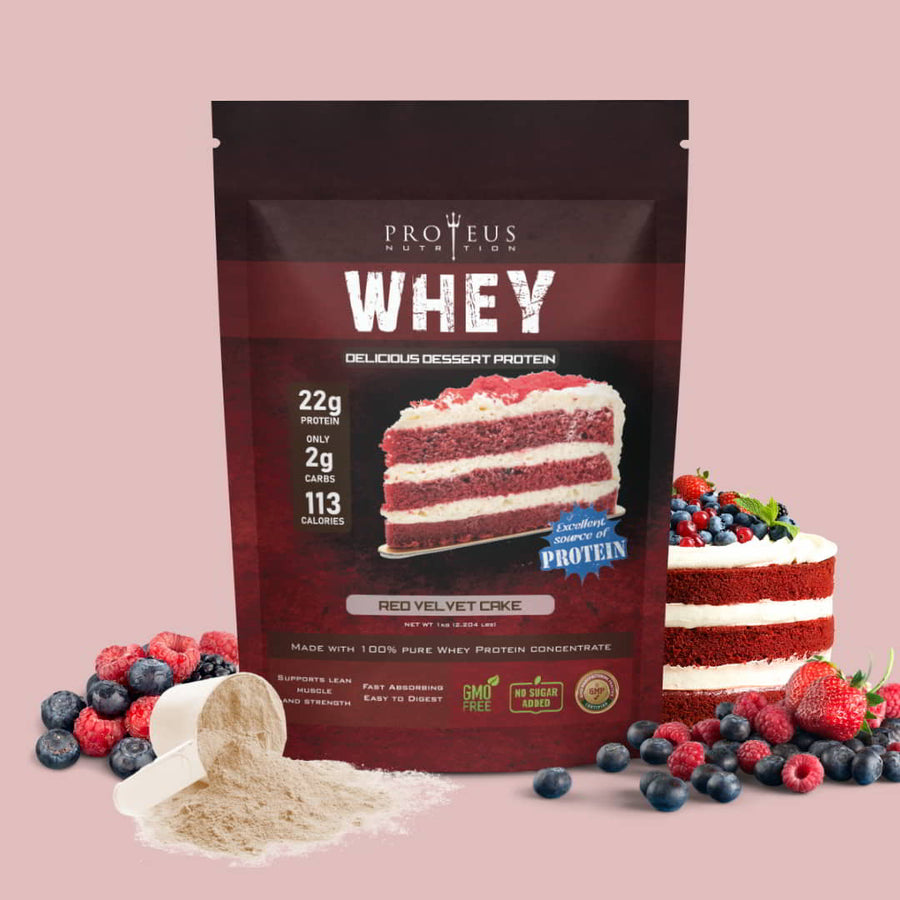 WHEY Red Velvet Cake