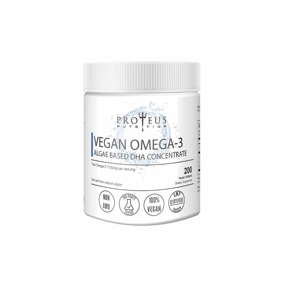 Vegan Omega-3 DHA Concentrate 1000mg (200 capsules)