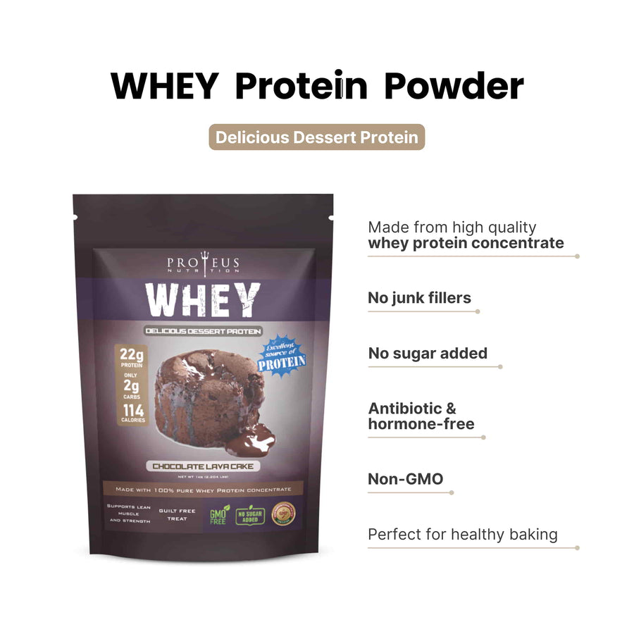 WHEY Chocolate Lava Cake