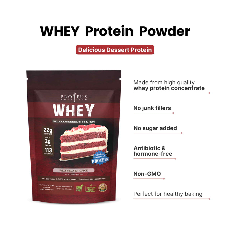 WHEY Red Velvet Cake