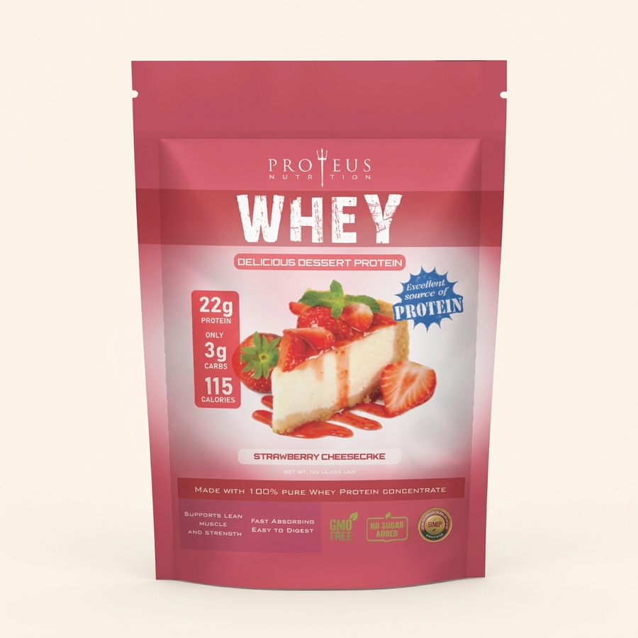 Proteus whey-strawcheese product photo