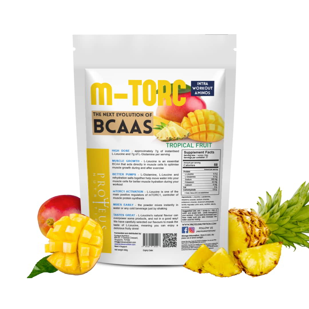 mTORC BCAAs IntraWorkout Drink Tropical Fruit
