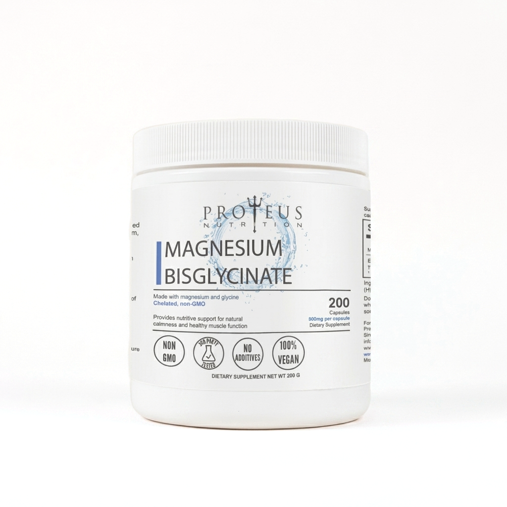 Magnesium Bisglycinate product photo on white