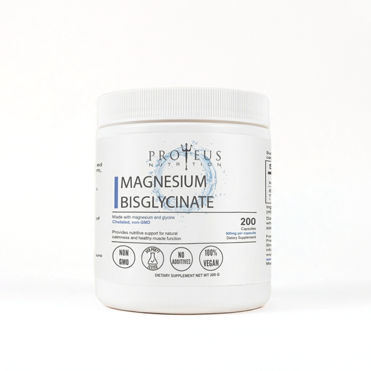 Magnesium Bisglycinate product photo on white