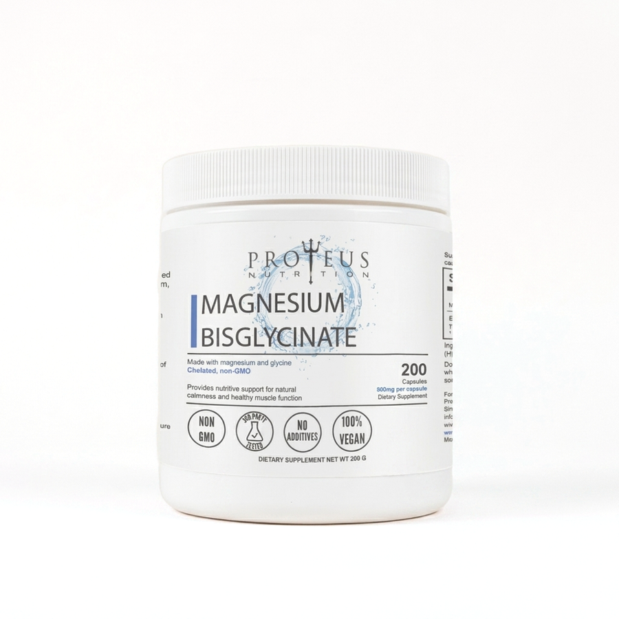 Magnesium Bisglycinate product photo on white