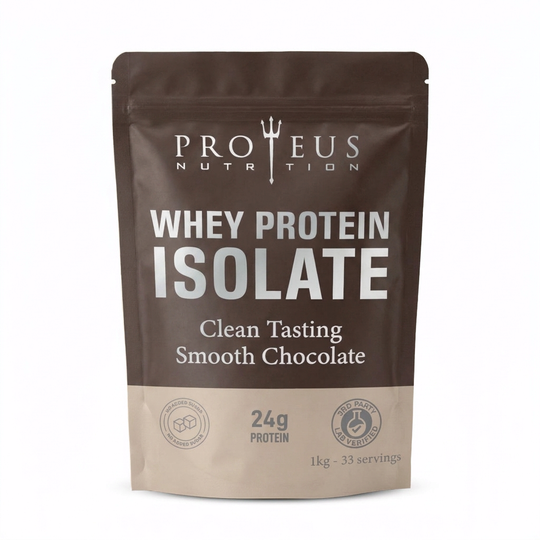 WHEY Protein Isolate - Smooth Chocolate product photo on white