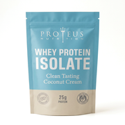 WHEY Protein Isolate - Coconut Cream product photo on white