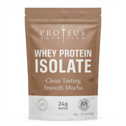 WHEY Protein Isolate - Smooth Mocha product photo on white