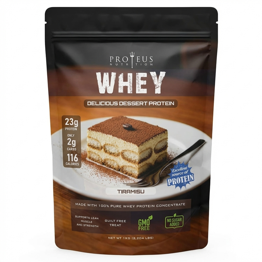 WHEY Tiramisu product photo on white