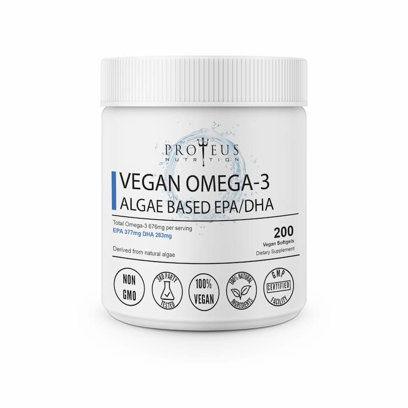 Vegan Algae Omega-3 Supplement
